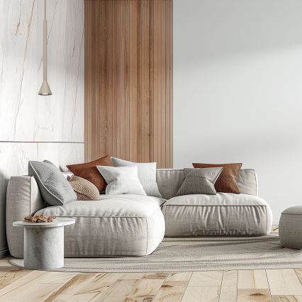 Luster na sajli MAZZO 1xGU10/8W/230V bež