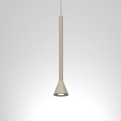 Luster na sajli MAZZO 1xGU10/8W/230V bež