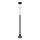 Luster na sajli MAZZO 1xGU10/8W/230V crna