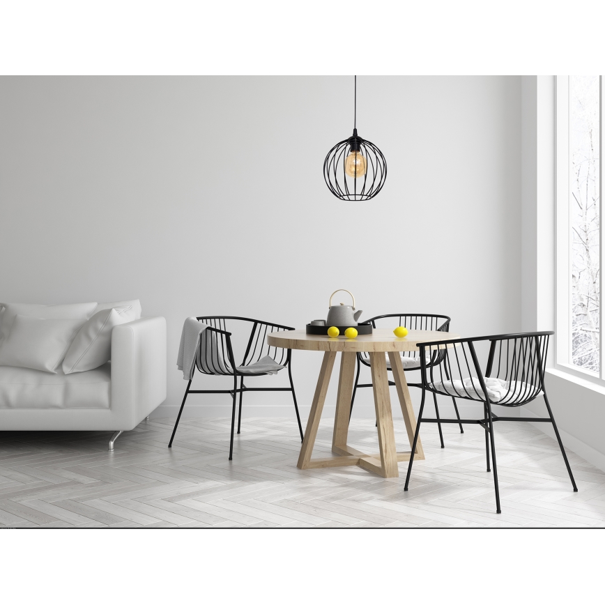 Luster na sajli MERCURE 1xE27/15W/230V