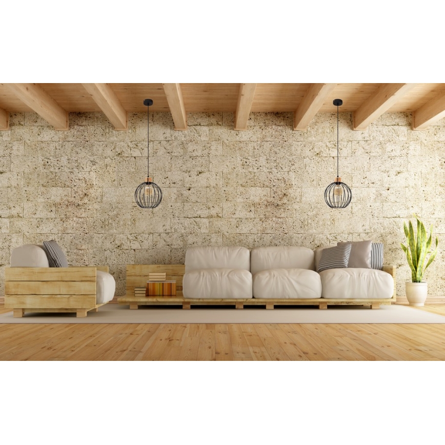 Luster na sajli MERCURE 1xE27/15W/230V