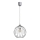Luster na sajli MERCURE 1xE27/15W/230V siva
