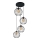 Luster na sajli MERCURE 4xE27/15W/230V