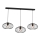 Luster na sajli MERIDIANO 3xE27/60W/230V