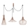 Luster na sajli MEZOPOTAMYA 3xE27/40W/230V pauk