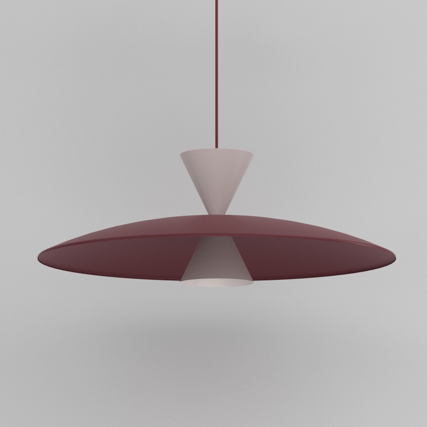 Luster na sajli MISTIC 1xGX53/15W/230V bordo