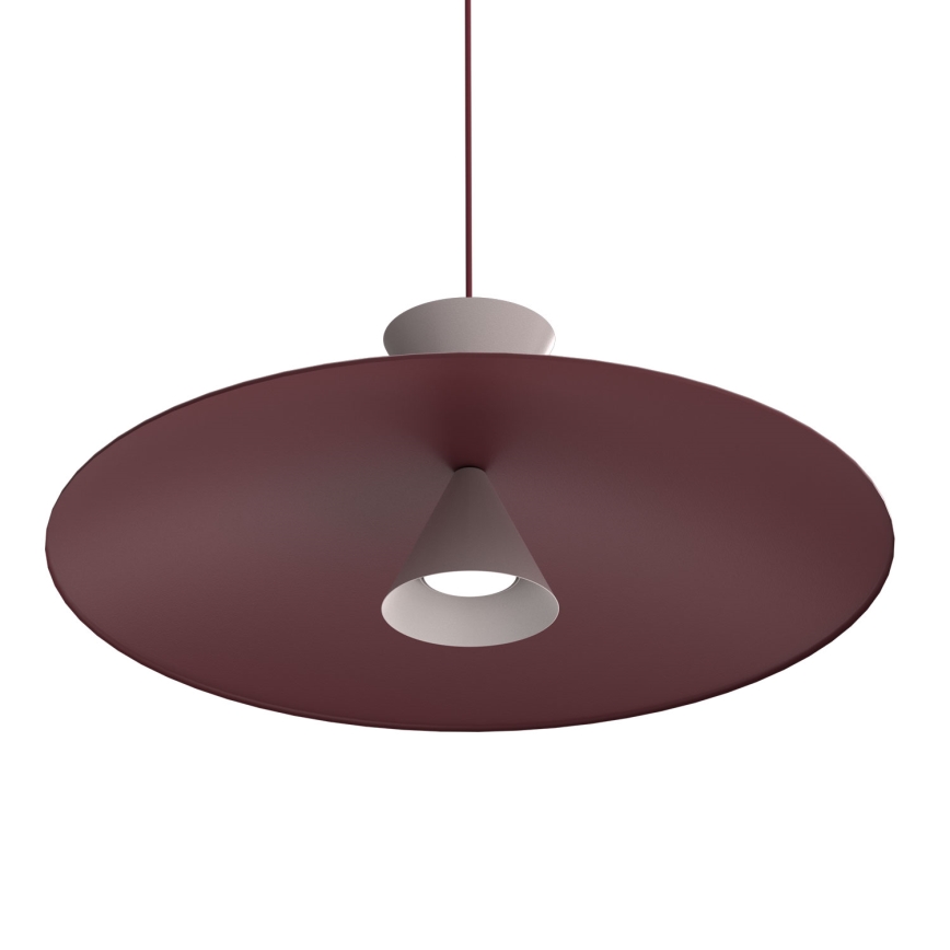 Luster na sajli MISTIC 1xGX53/15W/230V bordo