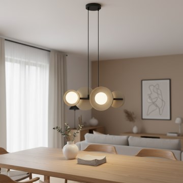 Luster na sajli MODEL 4xG9/8W/230V bež