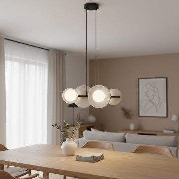 Luster na sajli MODEL 4xG9/8W/230V bijeli