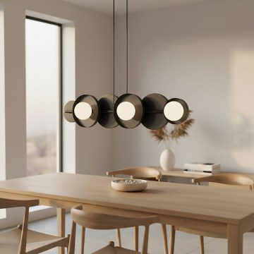 Luster na sajli MODEL 6xG9/8W/230V crna