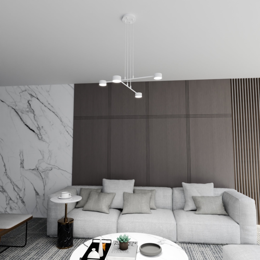 Luster na sajli MODUS 4xGX53/10W/230V bijela