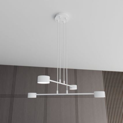 Luster na sajli MODUS 4xGX53/10W/230V bijela
