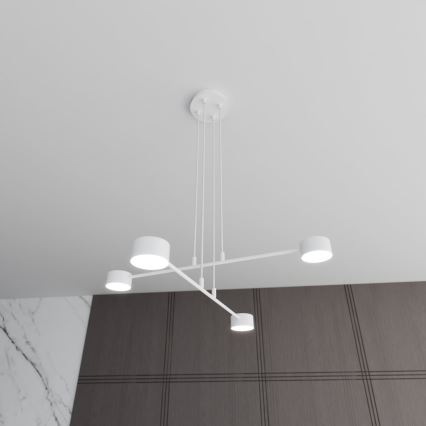 Luster na sajli MODUS 4xGX53/10W/230V bijela