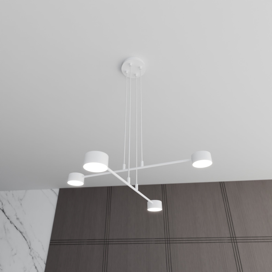 Luster na sajli MODUS 4xGX53/10W/230V bijela