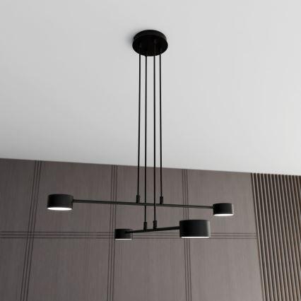 Luster na sajli MODUS 4xGX53/10W/230V crna