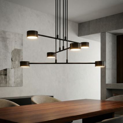 Luster na sajli MODUS 6xGX53/10W/230V crna