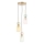 Luster na sajli MOLLY 3xE14/40W/230V pr. 38 cm šarena
