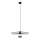 Luster na sajli MONTANA 1xE27/15W/230V pr. 45 cm crna
