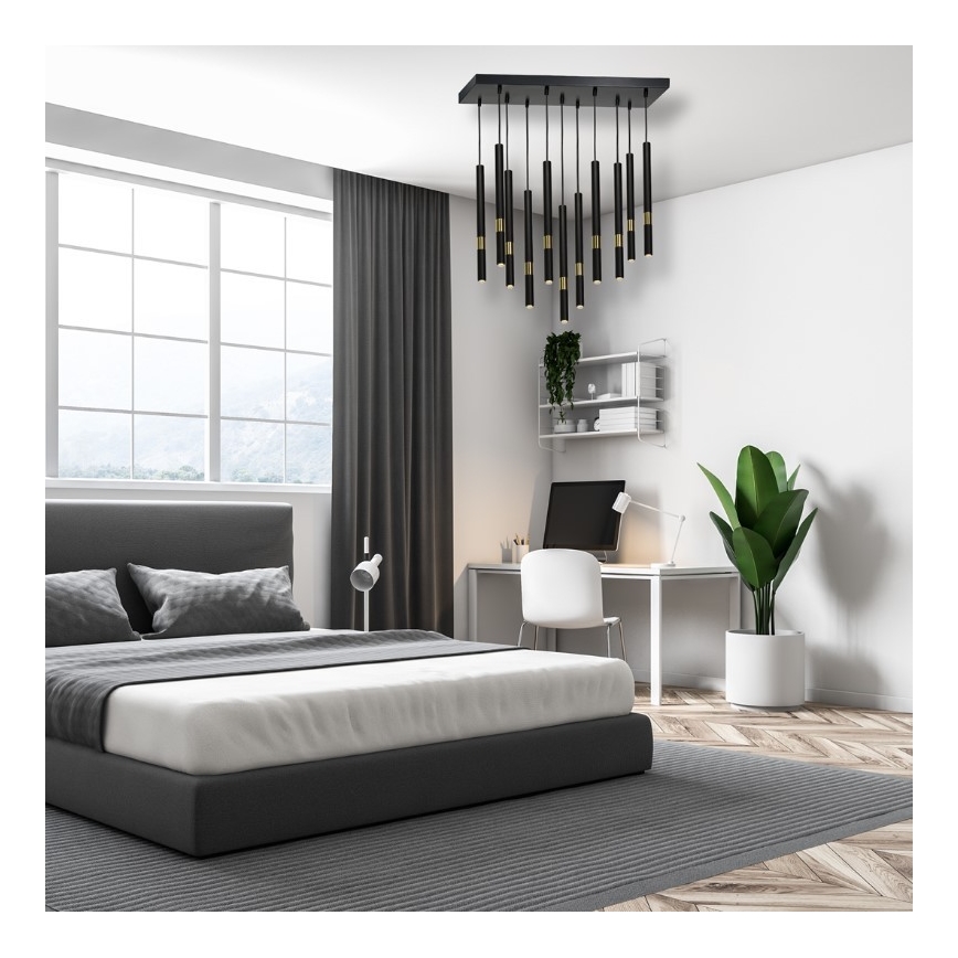 Luster na sajli MONZA 11xG9/7W/230V