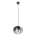 Luster na sajli MOONLIGHT 1xE27/15W/230V crna