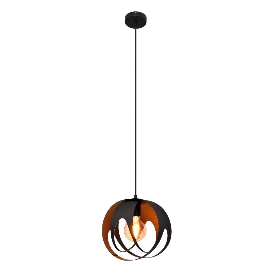 Luster na sajli MOONLIGHT 1xE27/15W/230V crna
