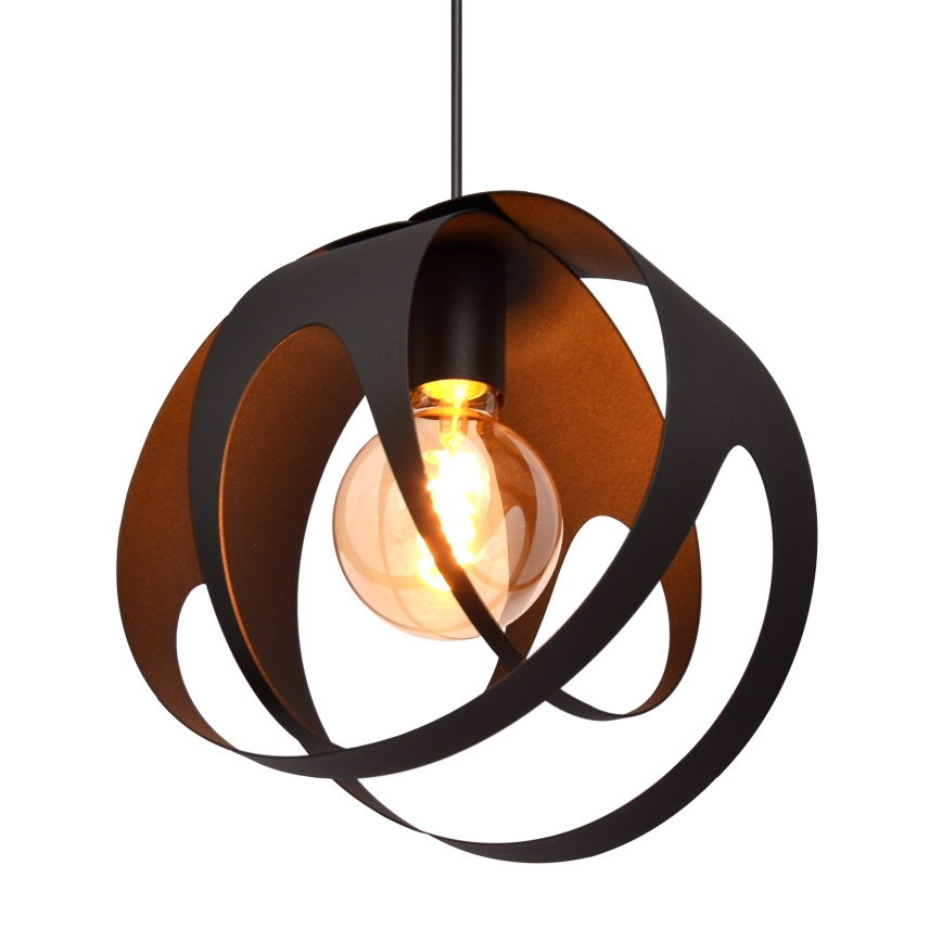 Luster na sajli MOONLIGHT 1xE27/15W/230V crna
