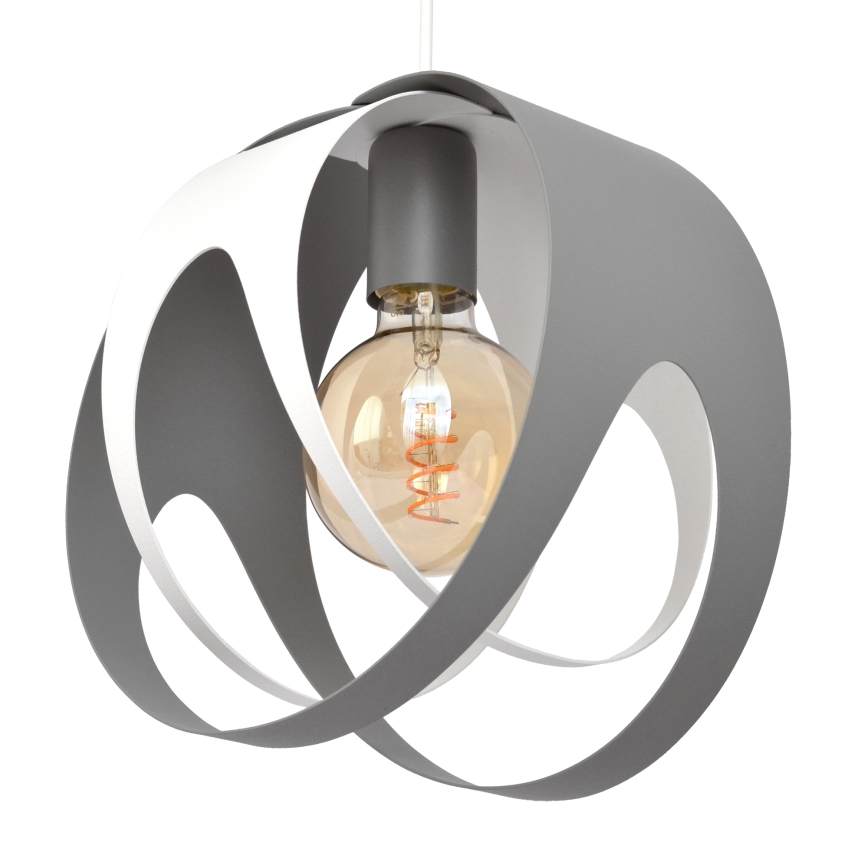 Luster na sajli MOONLIGHT 1xE27/15W/230V siva