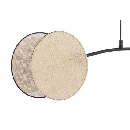 Luster na sajli MOTIF 2xE27/15W/230V bež