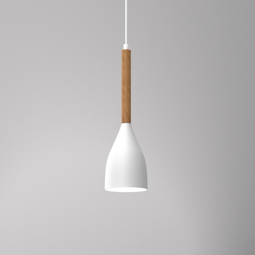 Luster na sajli MUZA NEW 1xE27/60W/230V bijela