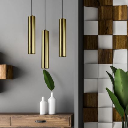 Luster na sajli NAPOLI 3xGU10/8W/230V