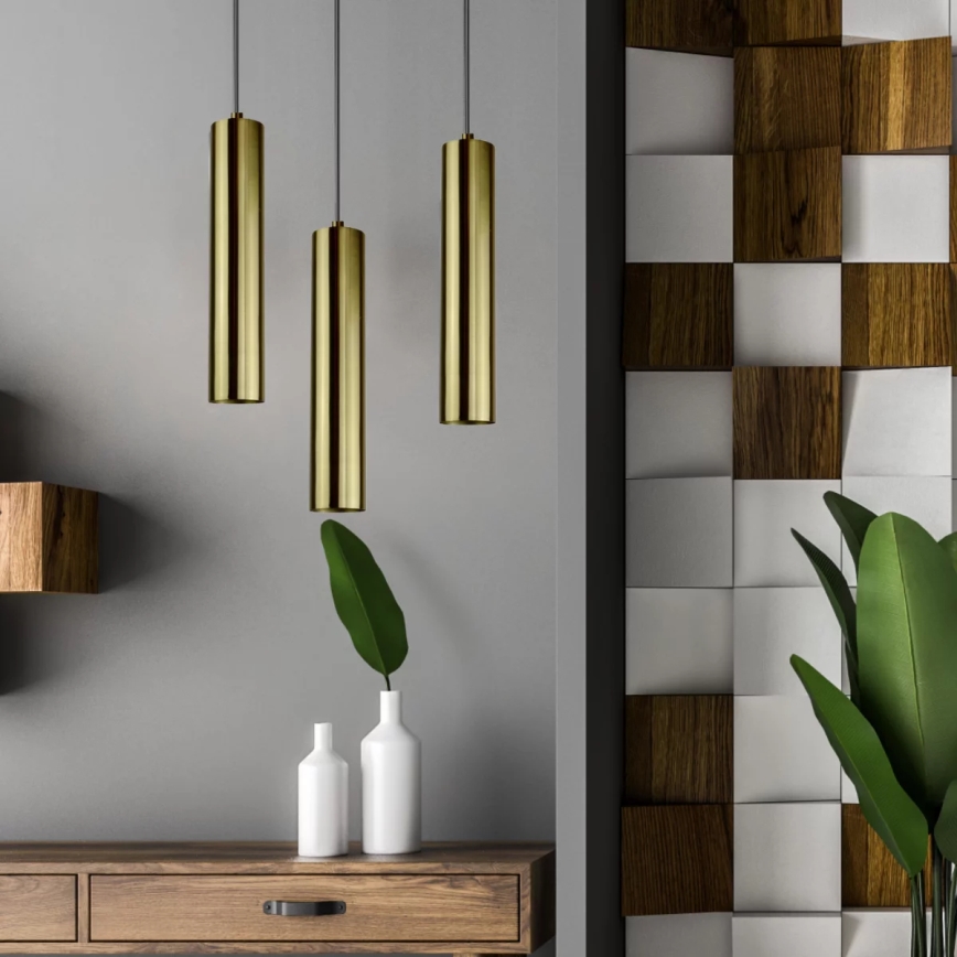 Luster na sajli NAPOLI 3xGU10/8W/230V