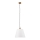 Luster na sajli NELLY 1xE27/60W/230V bijela/bakrena