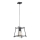 Luster na sajli NETI 1xE27/15W/230V crna