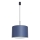 Luster na sajli NEVIA 1xE27/15W/230V promjer 40 cm plavi
