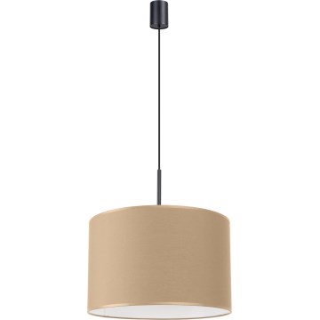 Luster na sajli NEVIA 1xE27/15W/230V Ø 40 cm taupe