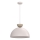 Luster na sajli NEVIS 1xE27/15W/230V Ø 38 cm krem boje