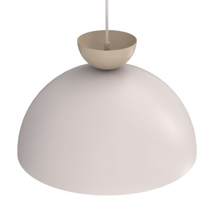 Luster na sajli NEVIS 1xE27/15W/230V Ø 38 cm krem boje