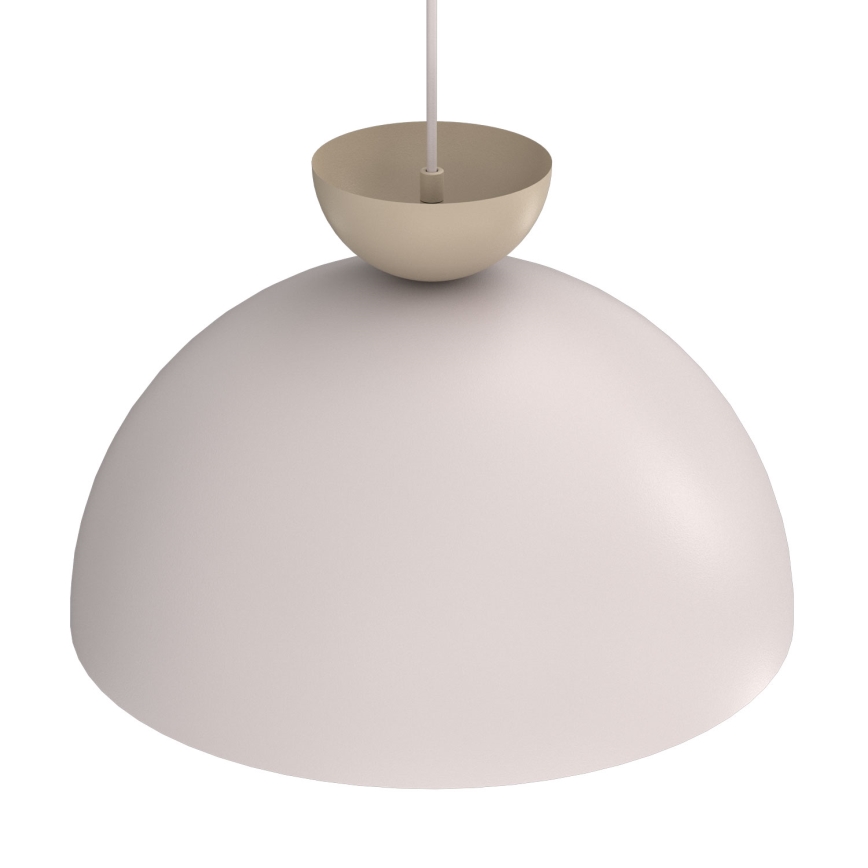 Luster na sajli NEVIS 1xE27/15W/230V Ø 38 cm krem boje