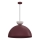 Luster na sajli NEVIS 1xE27/15W/230V Ø 50 cm bordo