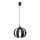 Luster na sajli NEWTON 1xE27/15W/230V crna