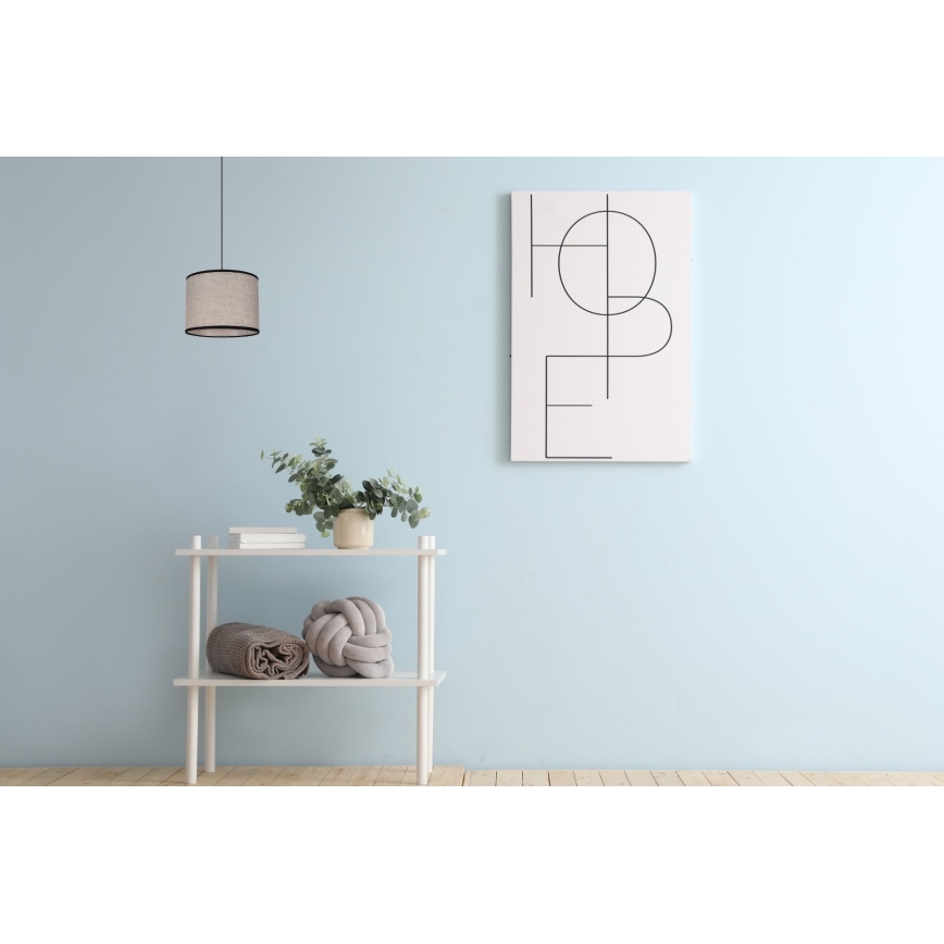 Luster na sajli NEXO 1xE27/60W/230V pr. 20 cm