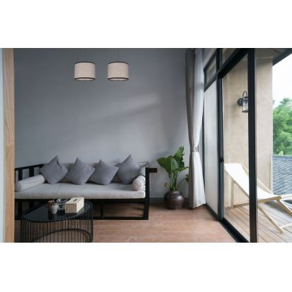 Luster na sajli NEXO 2xE27/60W/230V