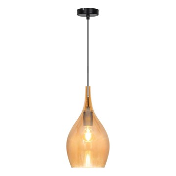 Luster na sajli NEXT 1xE27/40W/230V narančasta/crna