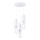 Luster na sajli NICUS 3xE27/15W/230V bijela