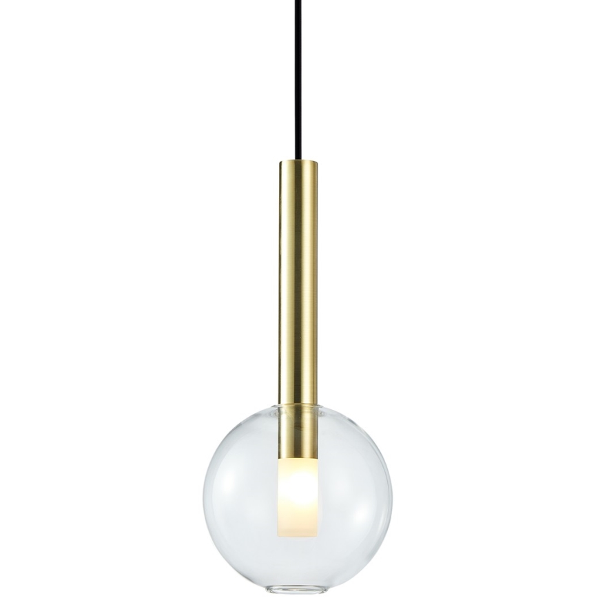 Luster na sajli NIKO 1xG9/9W/230V pr. 15 cm zlatna