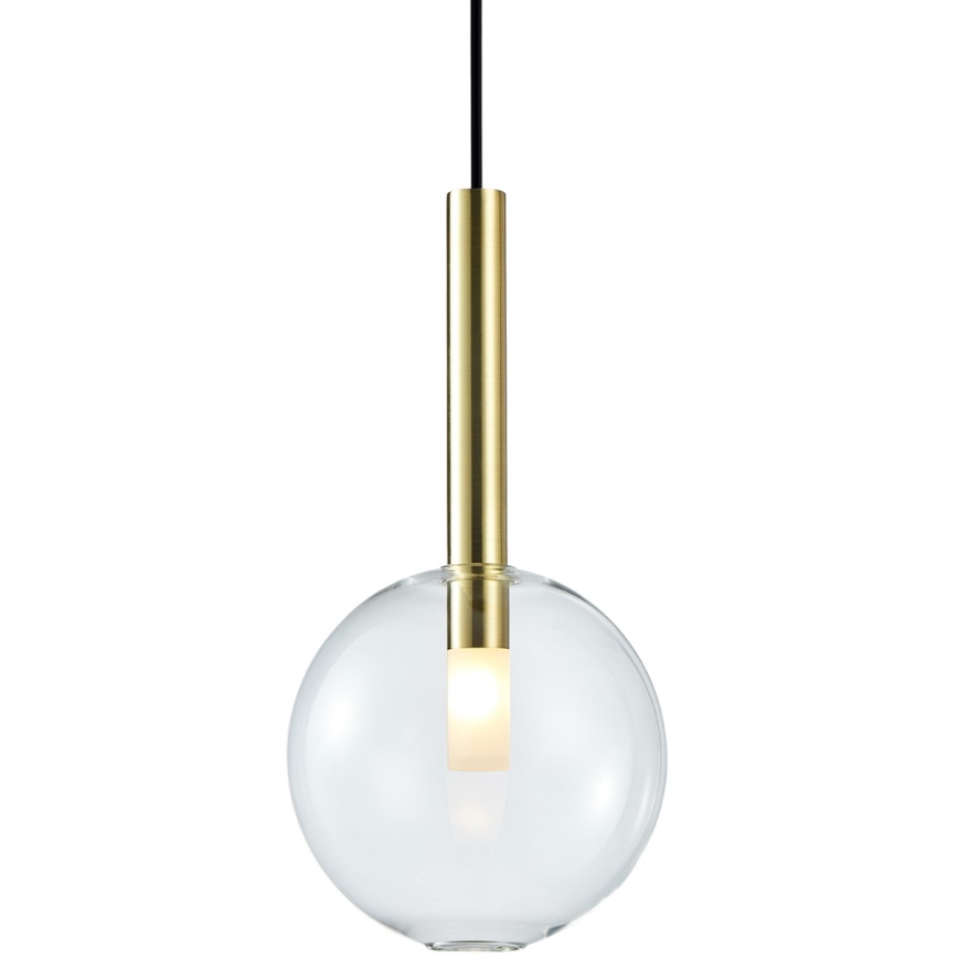 Luster na sajli NIKO 1xG9/9W/230V pr. 20 cm zlatna