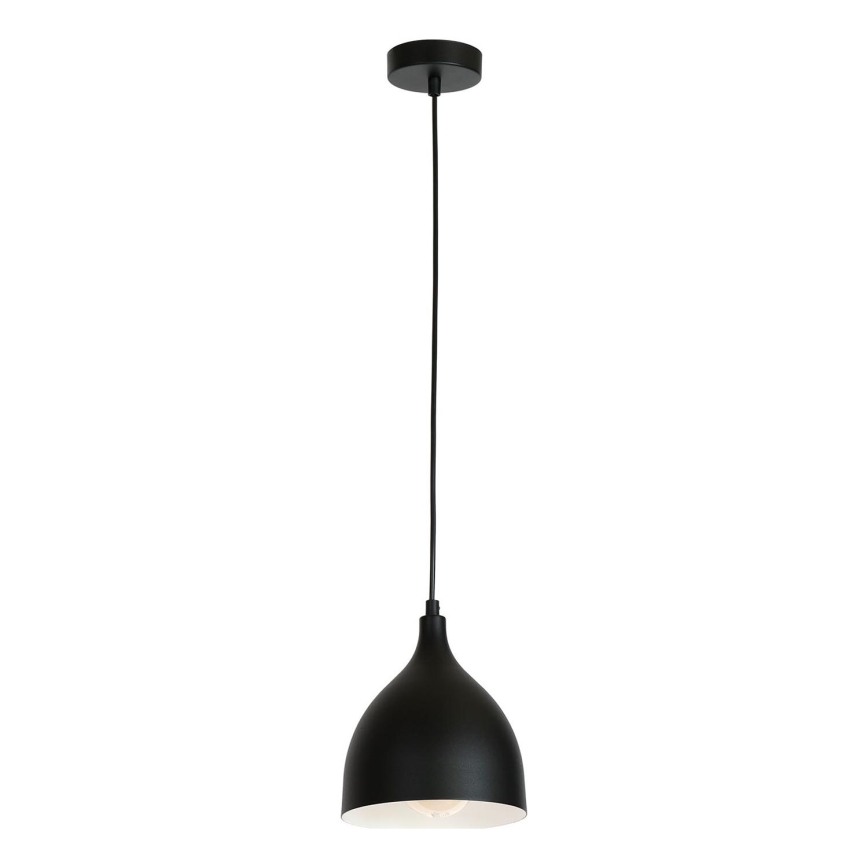 Luster na sajli NOAK 1xE27/15W/230V crna