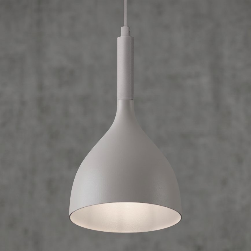 Luster na sajli NOAK 1xE27/15W/230V u krem boji