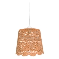 Luster na sajli NONNA 1xE27/60W/230V narančasta