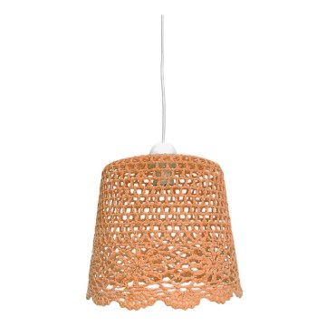 Luster na sajli NONNA 1xE27/60W/230V narančasta